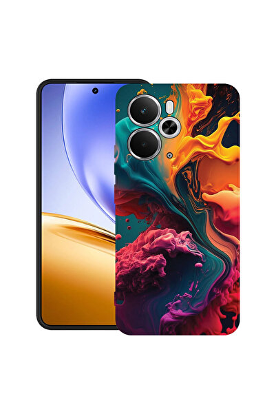 bestcase Carcasă ultra subțire TPU Mat pentru Realme 14T, culori lichide, 205...