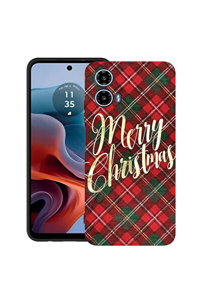 bestcase Θήκη TPU εξαιρετικά λεπτή για Motorola Moto G45, Καλά Χριστούγεννα, ...