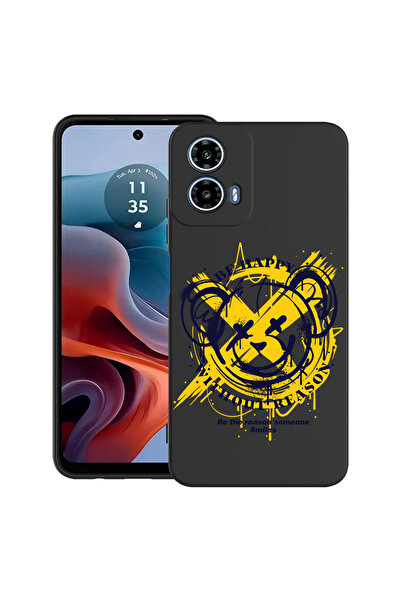 bestcase Carcasă ultra subțire TPU pentru Motorola Moto G45, Teddy Be Happy, 2052022 B 1559
