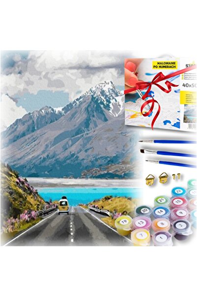 Other Mountain path painting by numbers art set 40x50 cm