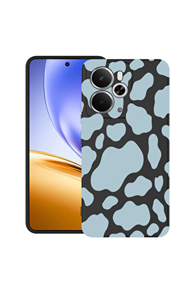 bestcase Carcasă ultra subțire TPU Mat pentru Realme 14T, culoarea vacii alba...