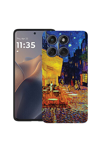 bestcase Carcasă TPU ultra subțire pentru Poco X6 5G, Terasa Van Gogh Café no...
