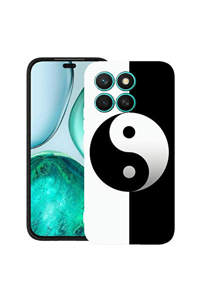 bestcase Carcasă ultra subțire TPU pentru Motorola Moto G56, cu design Yin Yang, 2100004 B 1181
