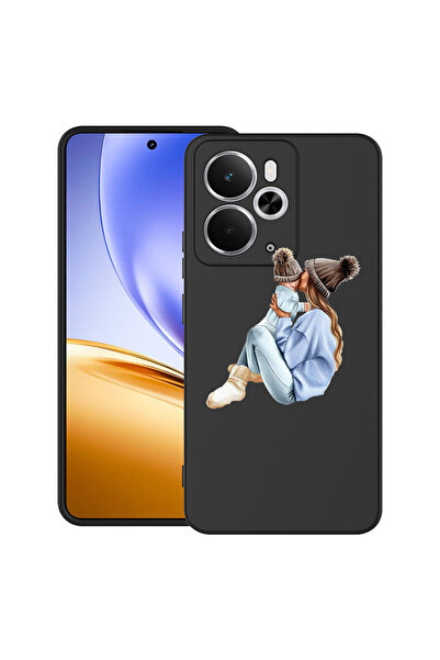 bestcase Carcasă ultra subțire TPU pentru Realme 14 5G, cu design Fată, mamă ...