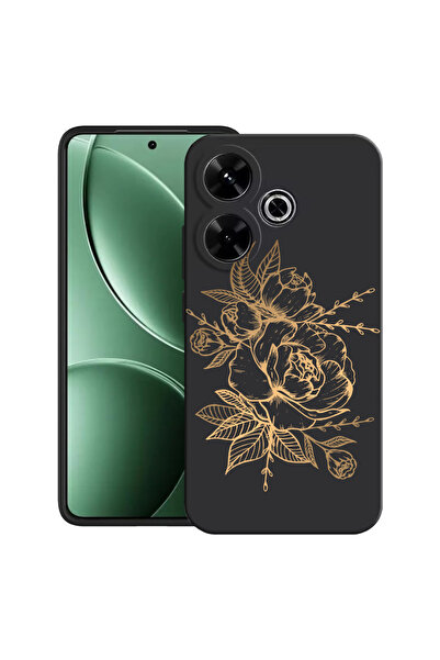 bestcase Θήκη TPU εξαιρετικά λεπτή για Xiaomi Redmi 13x, Golden Rose, 2052011...