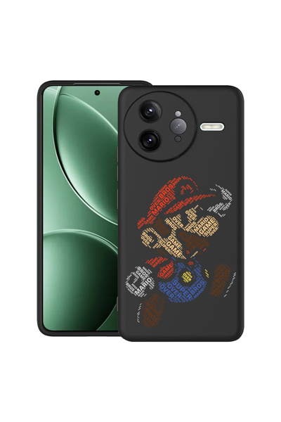 bestcase Θήκη TPU εξαιρετικά λεπτή για Poco F7 Ultra, Calligraphy Super Mario...