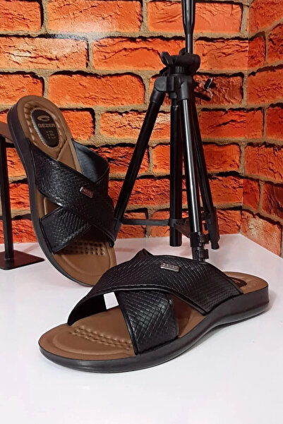 GEZER Erkek Günlük Ortopedik Terlik Deniz Plaj Havuz Banyo Hastane Doktor Hemşire İş Terliği