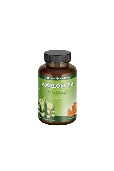 axelon جيلي ب6 60 قطعة على شكل جل قابل للمضغ