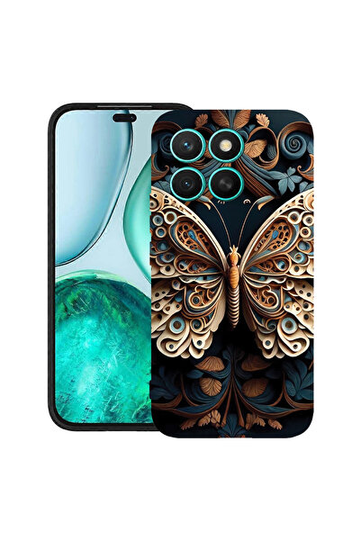 bestcase Carcasă ultra subțire TPU pentru Xiaomi 17, cu design Beauty Butterf...