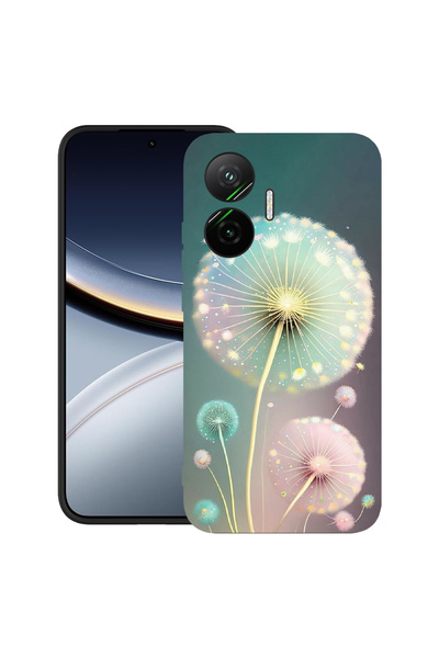 bestcase Θήκη TPU εξαιρετικά λεπτή για Poco F7, Πράσινη πικραλίδα, 2052009 B ...