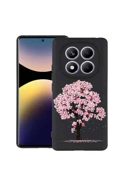 bestcase Carcasă ultra subțire TPU Mat pentru Oppo F29 Pro, flori de cireș, 2...