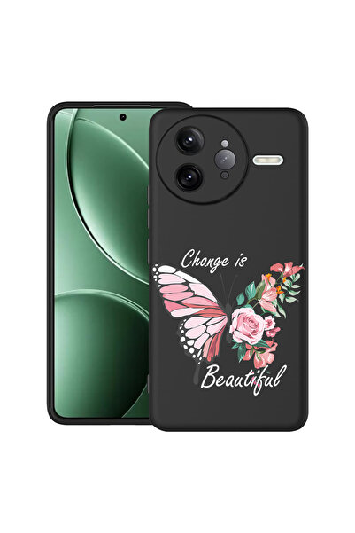 bestcase Carcasă ultra subțire TPU Mat pentru Poco F7 Ultra, Change is Beutif...