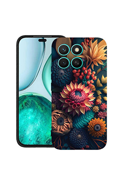 bestcase Carcasă ultra subțire TPU pentru Motorola Moto G56, cu design floral...