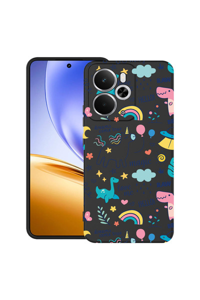 bestcase Carcasă ultra subțire TPU pentru Realme 14T, Unicorn - Dreams Come T...