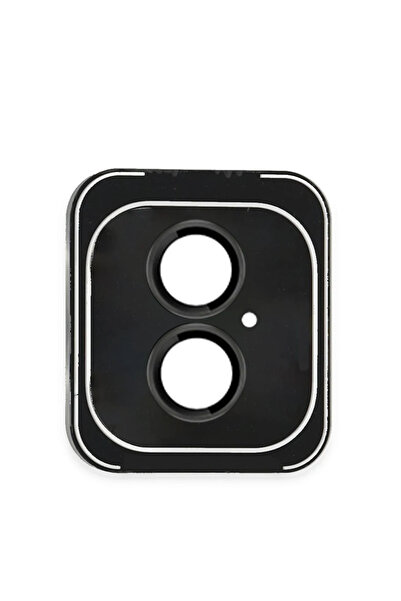 Joko عدسة كاميرا آيفون 16 معدنية بتقنية PVD - أسود-(5796)