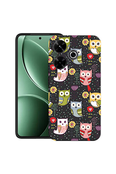 bestcase Carcasă ultra subțire TPU pentru Xiaomi Redmi 13x, model bufniță, 20...