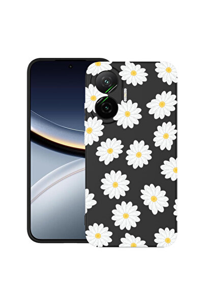 bestcase Carcasă ultra subțire TPU pentru Poco F7, Happy Flowers Daisy, 20520...