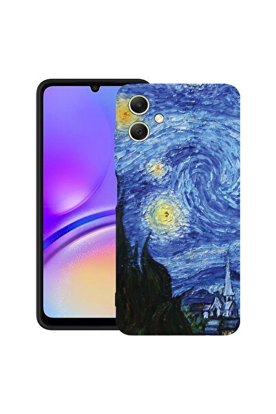 bestcase Carcasă ultra subțire TPU pentru Samsung Galaxy M06, Van Gogh - Noap...