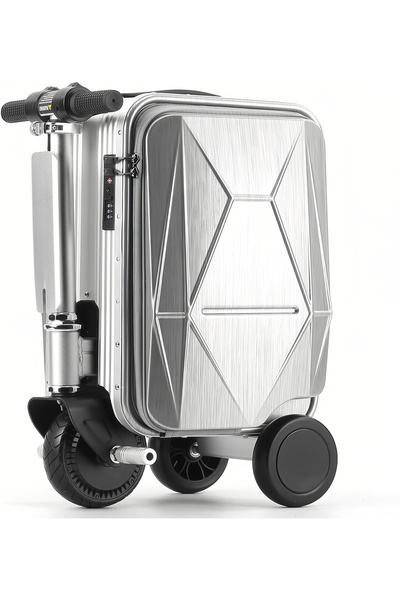 ETG Smart Electric Rideable Luggage with 36V Detachable Battery, 12km Range & 110kg Load Capacity