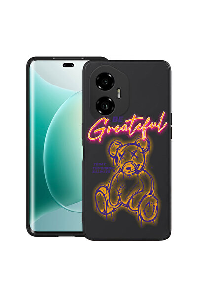 bestcase Carcasă ultra subțire TPU pentru Honor 300, Teddy Bear - Be Grateful...