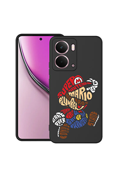 bestcase Carcasă ultra subțire TPU pentru Realme P3, Calligraphy Super Mario,...