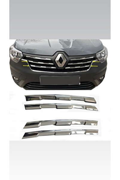 MİKOLİNE OTOMOTİV Renault Express Krom Ön Panjur Nikelajı 2021 Üzeri