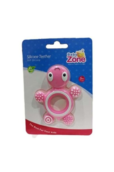 Baby Zone عضاضة سيليكون على شكل سلحفاة