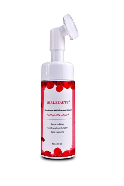 RIAL BEAUTY غسول الوجه الرغوي بالورود والأحماض الأمينية