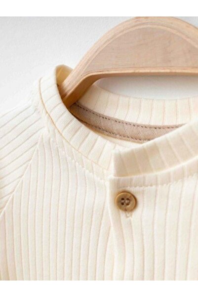 Zekids Baby Girl Organic Cotton Floral Embroidered Romper Hat Set