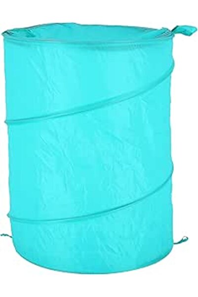 Generic Royalford Rf9955 Pop Up Collapsible Mesh Laundry Hamper With Zip Solid Polyester Bottom Of Laundry B