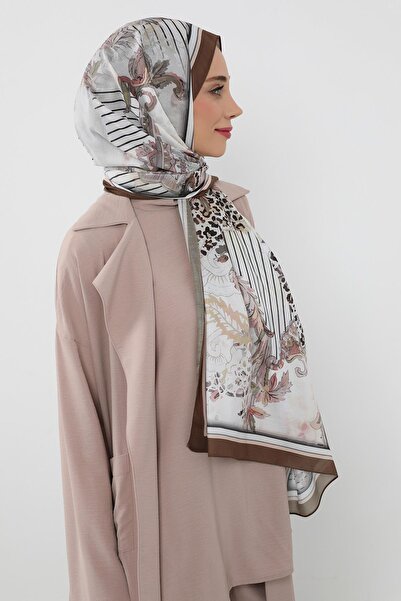 Aisha's Design Patterned Voile Shawl, Sal-103