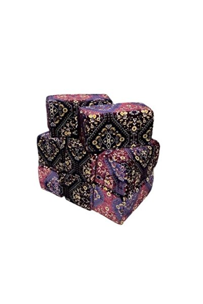 smart home طقم ماراكي مكون من 8 قطع - ماراكي للسفر، وسادة سفر، وسادة جلوس أرض...