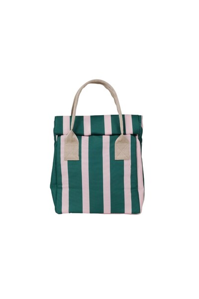 PEPPYTHINGS Space Colorful Striped Thermal Lunch Bag