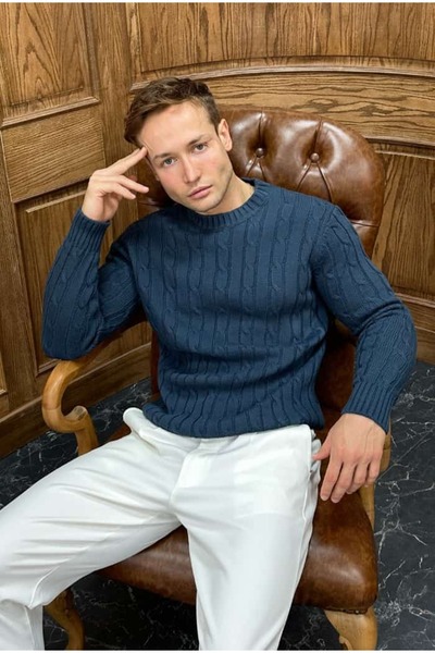 serline Πλεκτό πουλόβερ στα μαλλιά