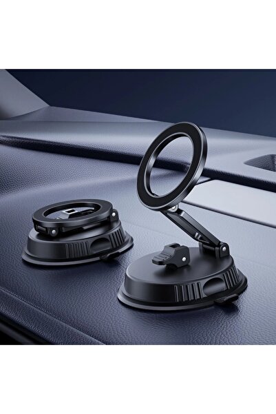 SP ISNUP حامل هاتف مغناطيسي للسيارة بتصميم كوب الشفط