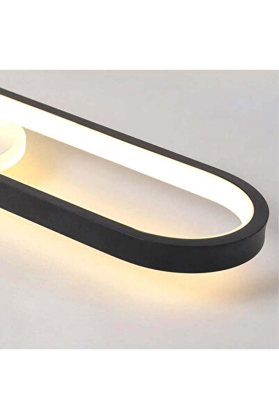 Alessandro DESIGN LED Chandelier with Adjustable Projector FISSO Camilla 48W, Cold/Warm/Neutral Light, Black