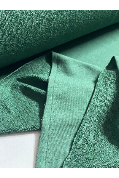 iki iplik Yeşil Üç İplik Kumaş | %70 Pamuk %30 Polyester | En: 180 cm