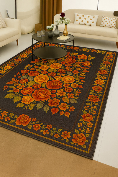 Rugs Modern Halı MOSSO Παραδοσιακό Θεματικό Διακοσμητικό Χαλί με Σχέδια mosso724