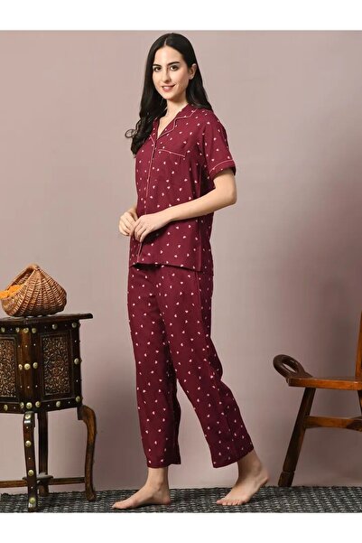 Sima Butik KADIN GÖMLEK TAKIMI PİJAMA