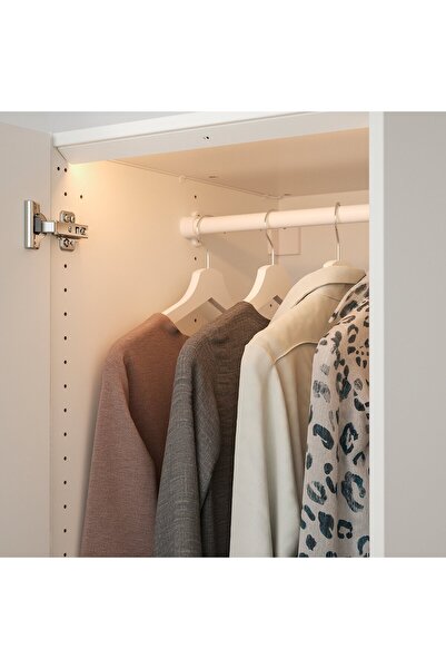 IKEA ÖVERSIDAN LED wardrobe lighting strip with sensor, dimmable white, 46 cm