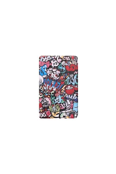 SOHO Tablet Case for Samsung Galaxy Tab A 10.1 2019, -Leather, Graffiti Design, Multicolor