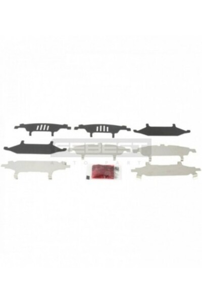 FEBEST Set montaj placute frana 0103-ZZE120F TOYOTA YARIS P1