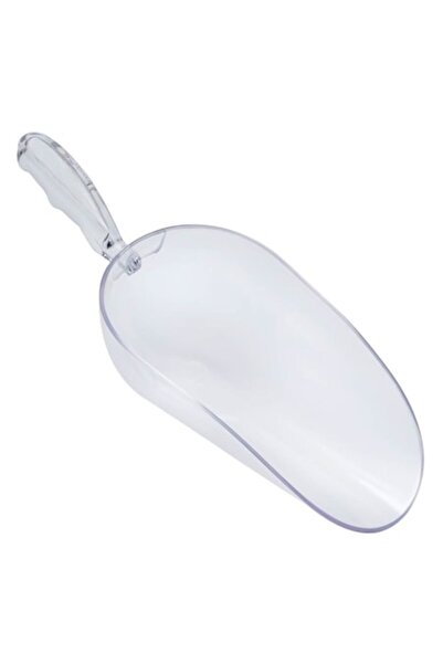 SHOPIENS Lingură transparentă din plastic cu mâner ergonomic Shopiens®, 22 x ...