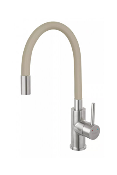 FERRO Robinet chiuvetă Zumba-Bej cu gura flexibilă