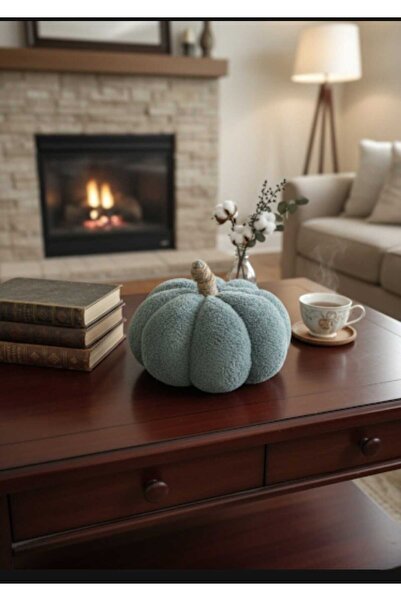 oiphome Διακοσμητικό στολίδι από βελούδινο ύφασμα κολοκύθας - Φθινοπωρινό Σύν...