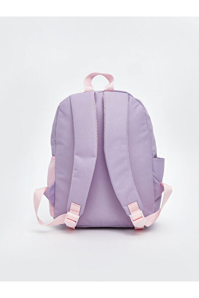 LC Waikiki Lilac Multi-Compartment Girl's Backpack