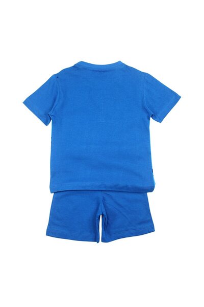 Sonic Children's short-sleeved pajamas, 100% cotton, multicolor, Let's Go,
