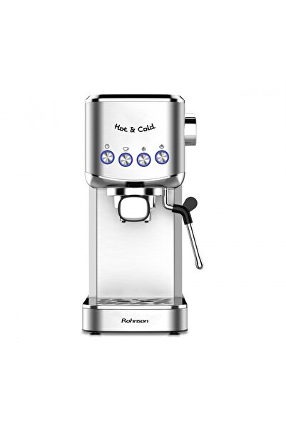ROHNSON Espressor manual slim, R98013 Hot & Cold, 20 bari, 1.350W, 1,2 L, 70dB