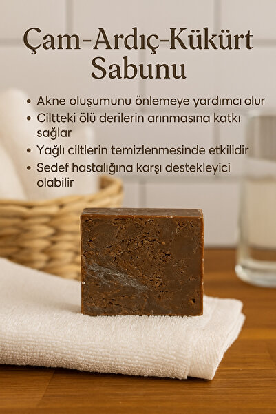 Newleaf Pine Juniper Sulfur Soap – Anti-Bacterial Deep Cleansing Soap 110g