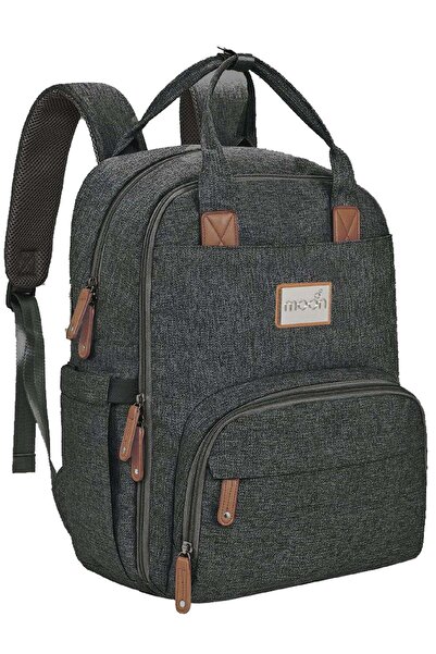 Generic حقيبة ظهر كاري مي لحفاضات الأطفال - أسود